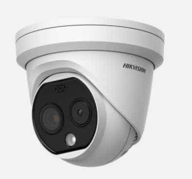 Hikvision DS-2TD1217B-6/PA Fever and Temperature Screening Thermographic Turret Camera